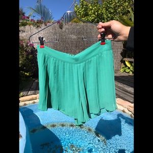 Imperial teal/sea green skort